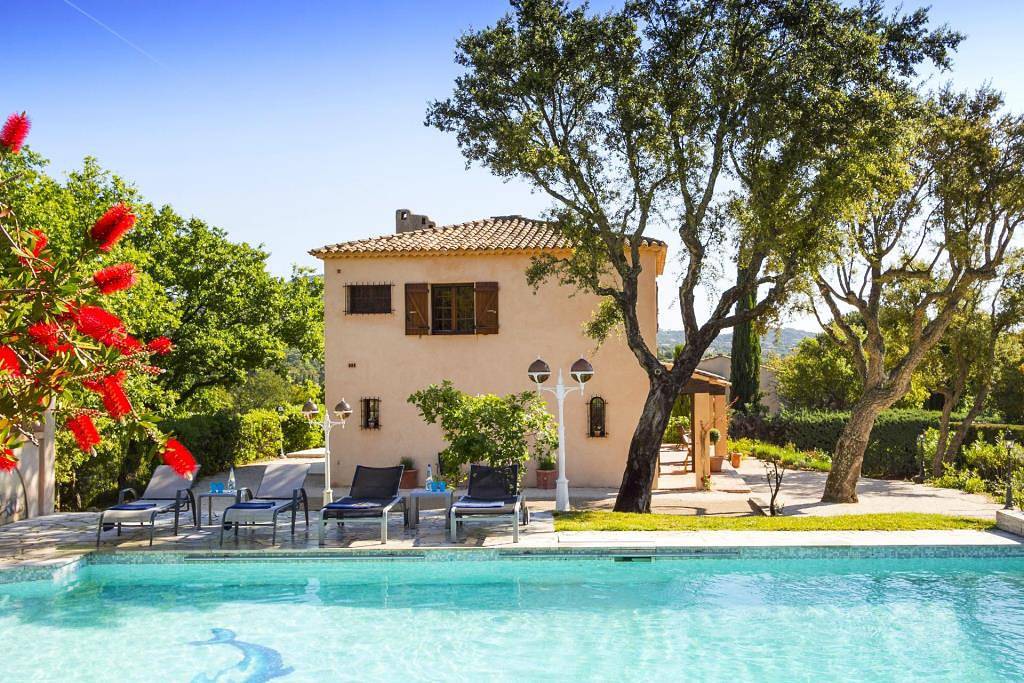 Villa pour 10 Personnes dans Grimaud, Région de Draguignan