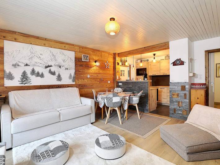 Ganze Wohnung, Charmante 2-Zimmer-Wohnung im Zentrum von Courchevel 1650, nahe Pisten, für 5 Personen in Saint-Bon-Tarentaise, Courchevel