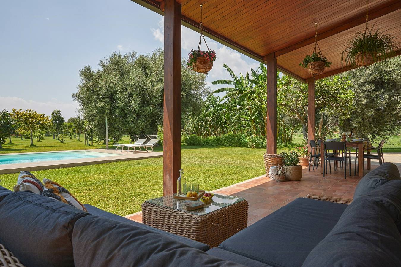 Casa rural con piscina entre los cítricos de Noto in Lido di Noto, Provincia de Siracusa
