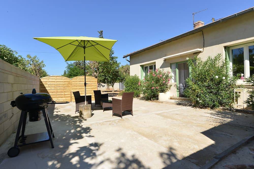 In der Nähe von Avignon und den Weinbergen von Chateauneuf du Pape, im Herzen der Provence in Sorgues, Vaucluse