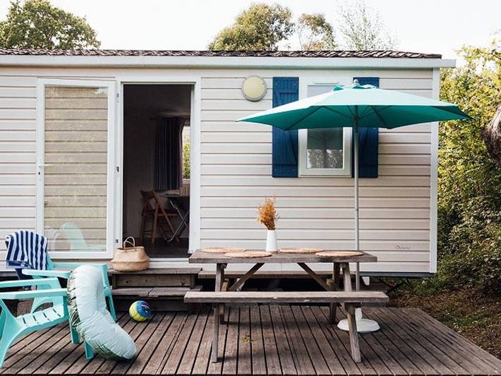 Camping Kerscolper  - Mobilhome 4 personnes - Klassic 26 à 30 in Fouesnant, Région de Quimper