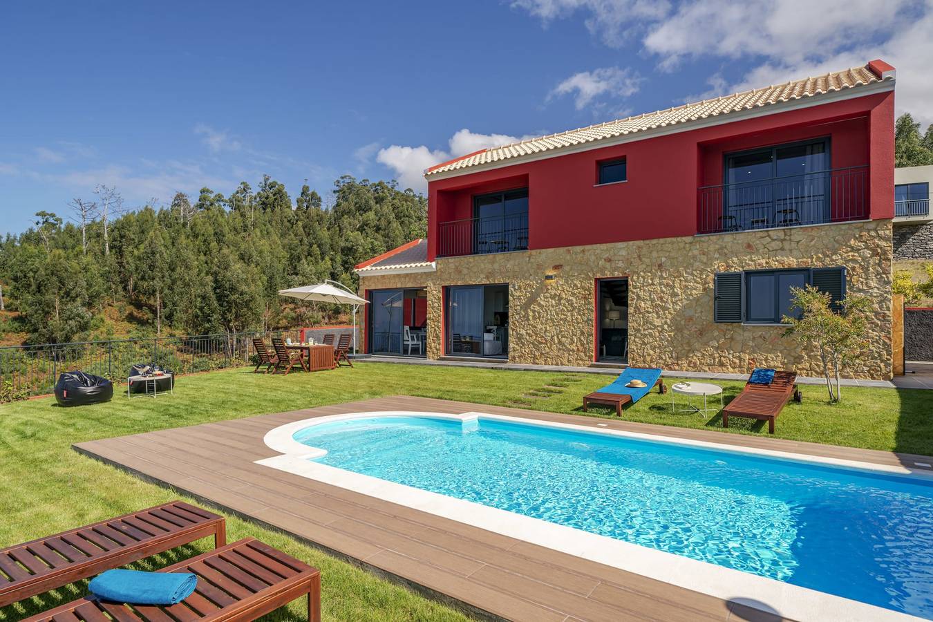 Villa voor 8 personen met zwembad in Ponta do Pargo, Madeira