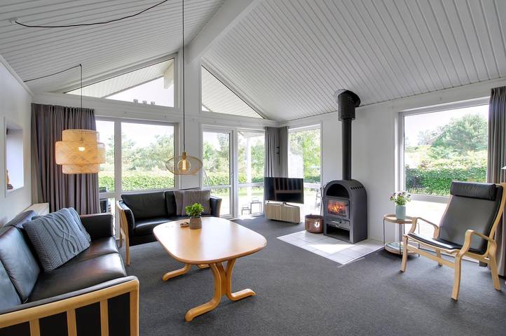 Ferienhaus für 6 Personen, mit Terrasse und Sauna in Lyngsbæk Strand - 3