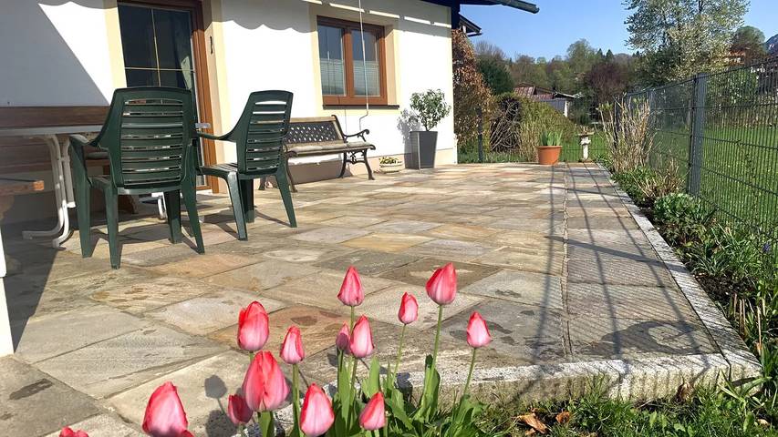 Bungalow für 4 Personen, mit Terrasse in Oberbayern