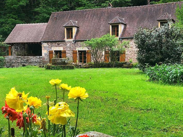 Gîte pour 5 personnes, avec jardin et balcon
