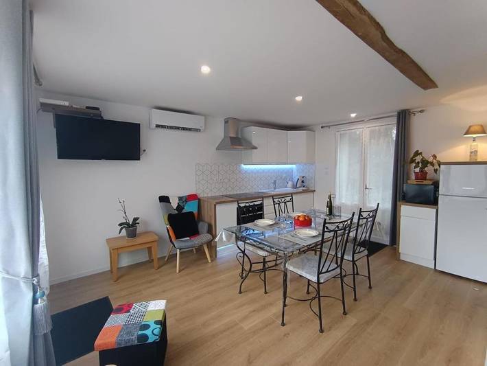 Location de vacances pour 4 personnes, avec vue et jardin, adapté aux familles à Francueil - 2