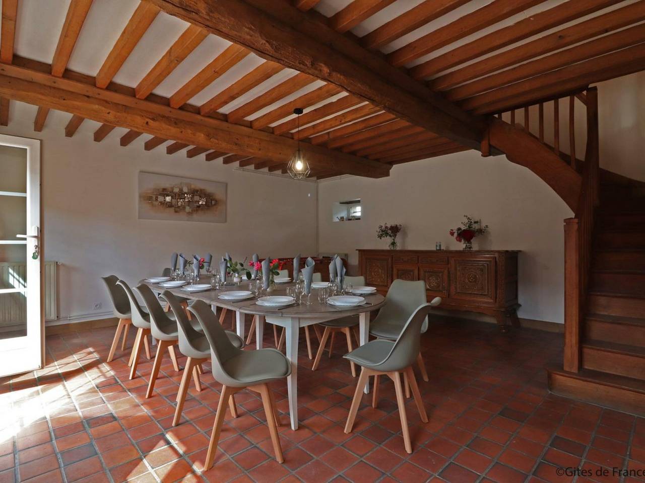 Charming stone country house with Wifi, terrace and enclosed garden in Argentan region