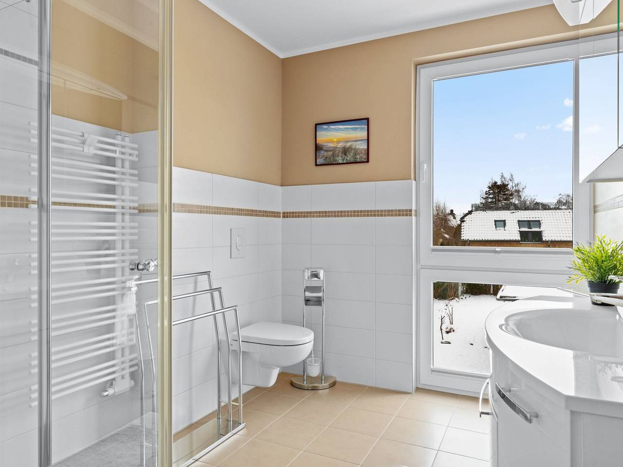 Haus Ute mit 2 Schlafzimmer, Kamin & Garten Ofc 37 - Haus Ute mit 2 Schlafzimmer, Kamin & Garten in Börgerende, Börgerende-Rethwisch