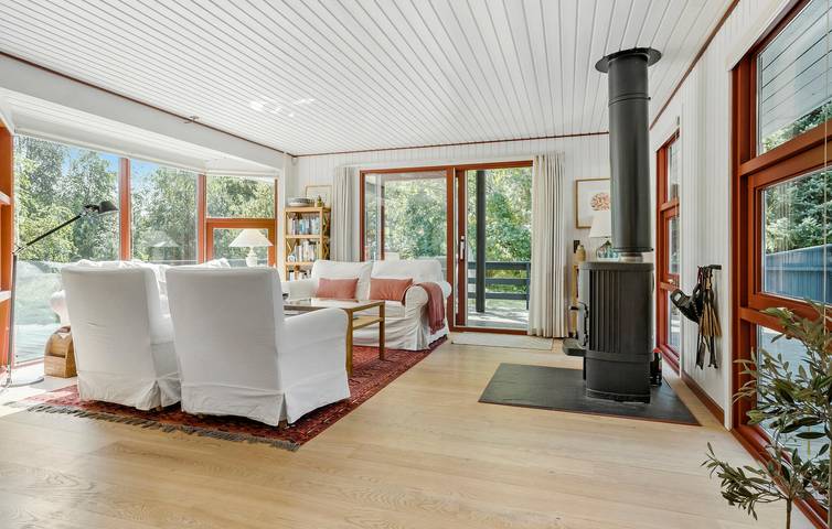 Ferienhaus für 6 Personen mit Terrasse in Rørvig, Nordwestseeland