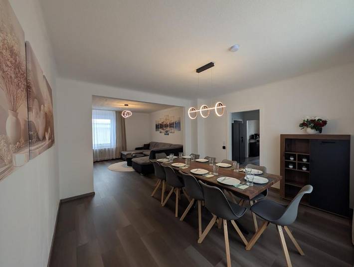 Ferienhaus für 11 Personen, mit Terrasse und Garten sowie Sauna und Ausblick in Grünendeich - 4