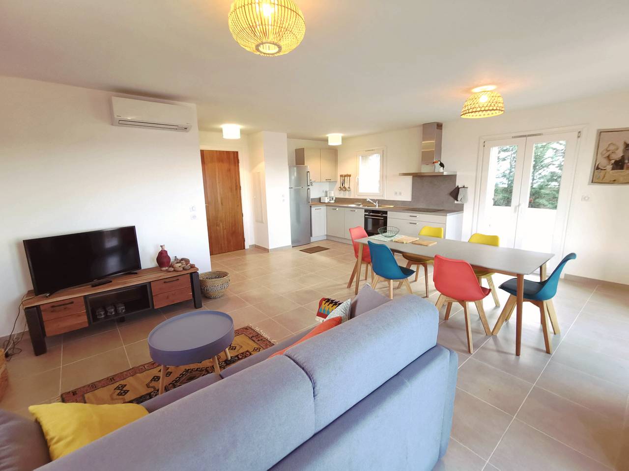 Apartamento entero, Mor302-T3 Duplex neuf Vue mer 100m plage in Saint-Florent, Region de Calvi