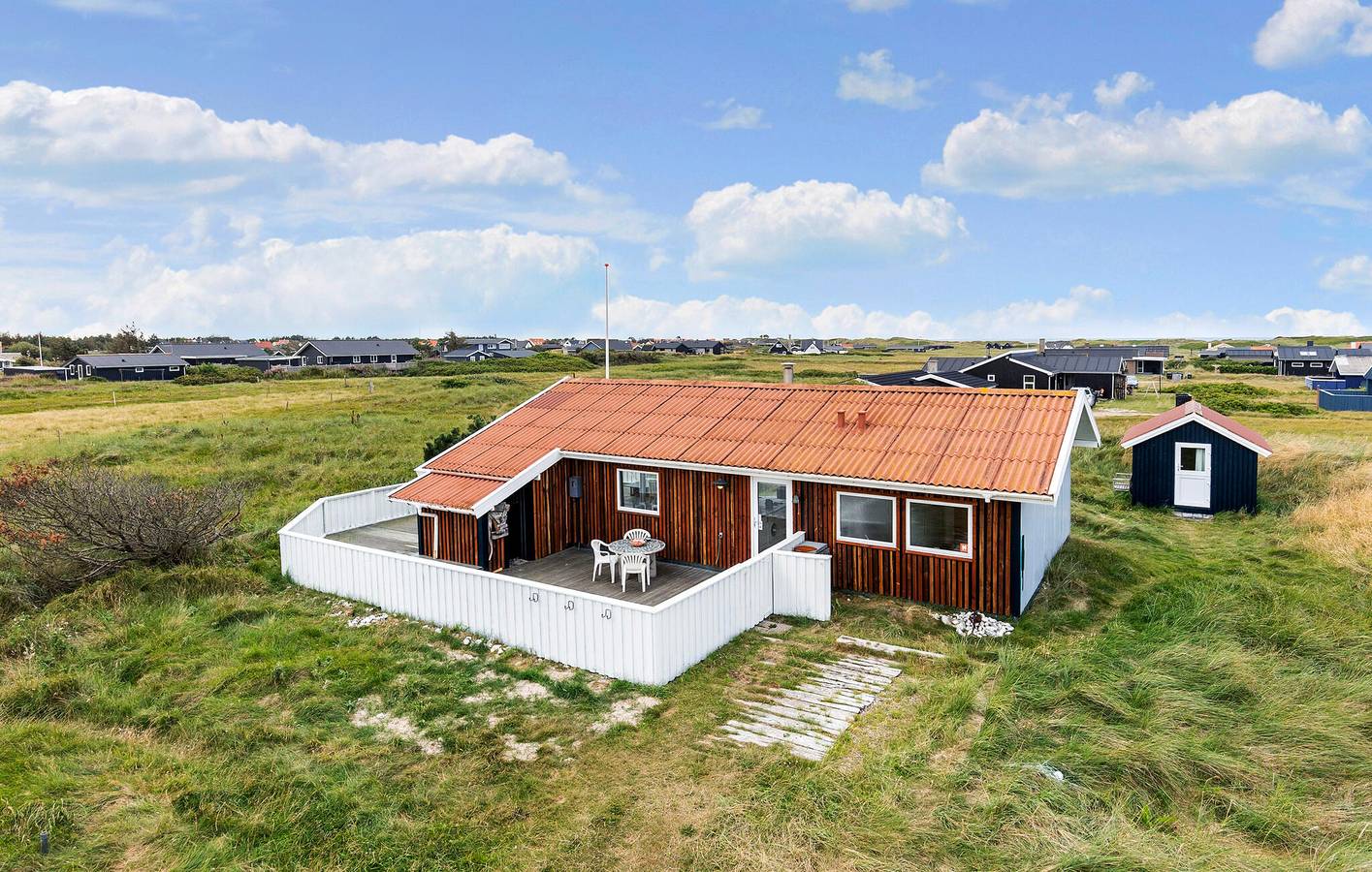 Ferienhaus für 10 Personen mit Terrasse in Klitmøller, Thy Nationalpark