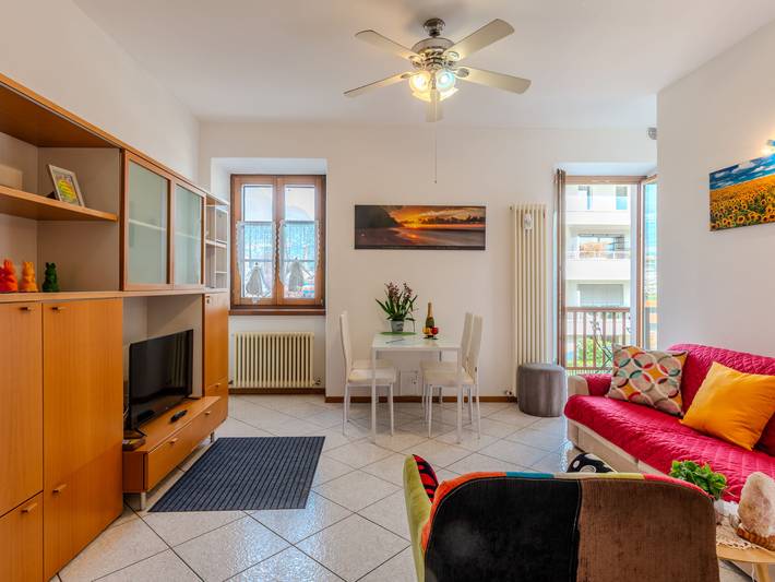 Ferienwohnung für 4 Personen, mit Balkon und Terrasse sowie Garten und Ausblick in Riva del Garda - 3