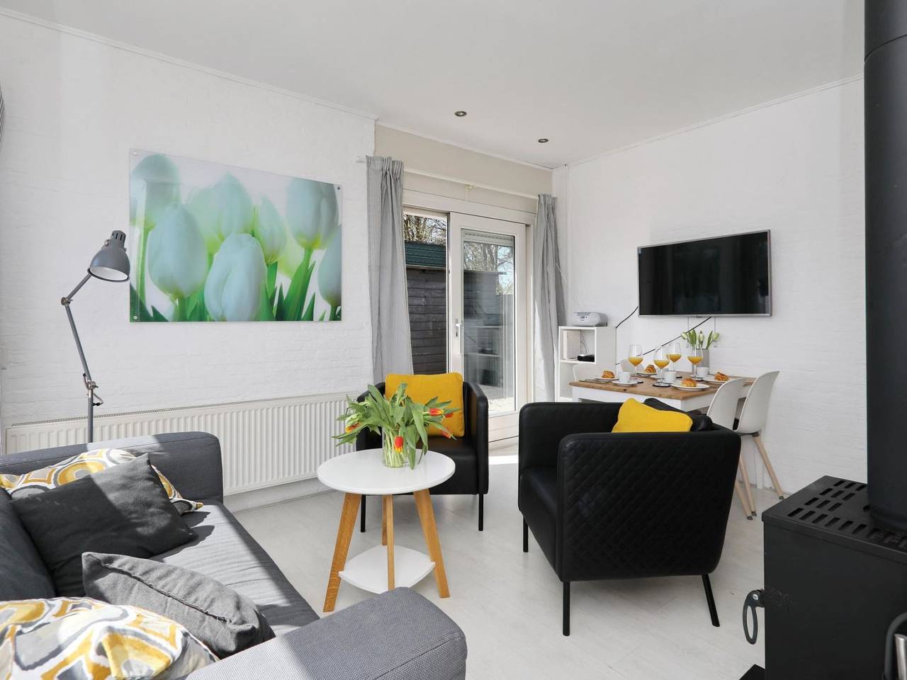 Zonneschijn in Noordwijkerhout, Niederländische Nordsee