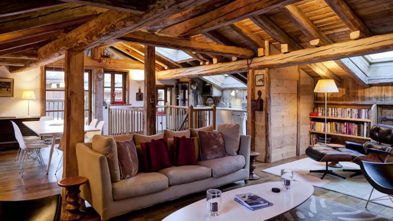Appartement de vacances entier, Appartement de vacances pour 9 personnes avec balcon in Courchevel 1300 (Le Praz), Saint-Bon-Tarentaise
