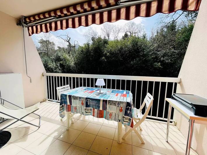 Studio pour 4 personnes, avec vue et balcon à Arcachon