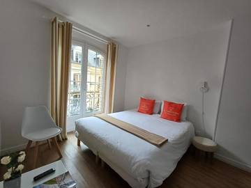 Chambre d’hôte pour 2 personnes, avec vue et balcon à Dieppe
