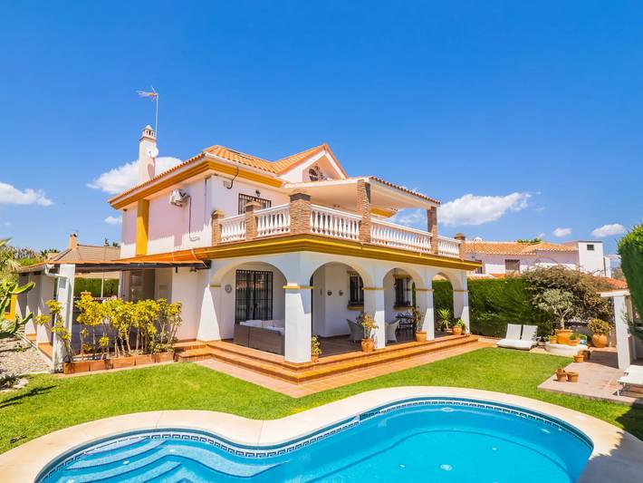 Villa für 10 Personen, mit Garten in Malaga