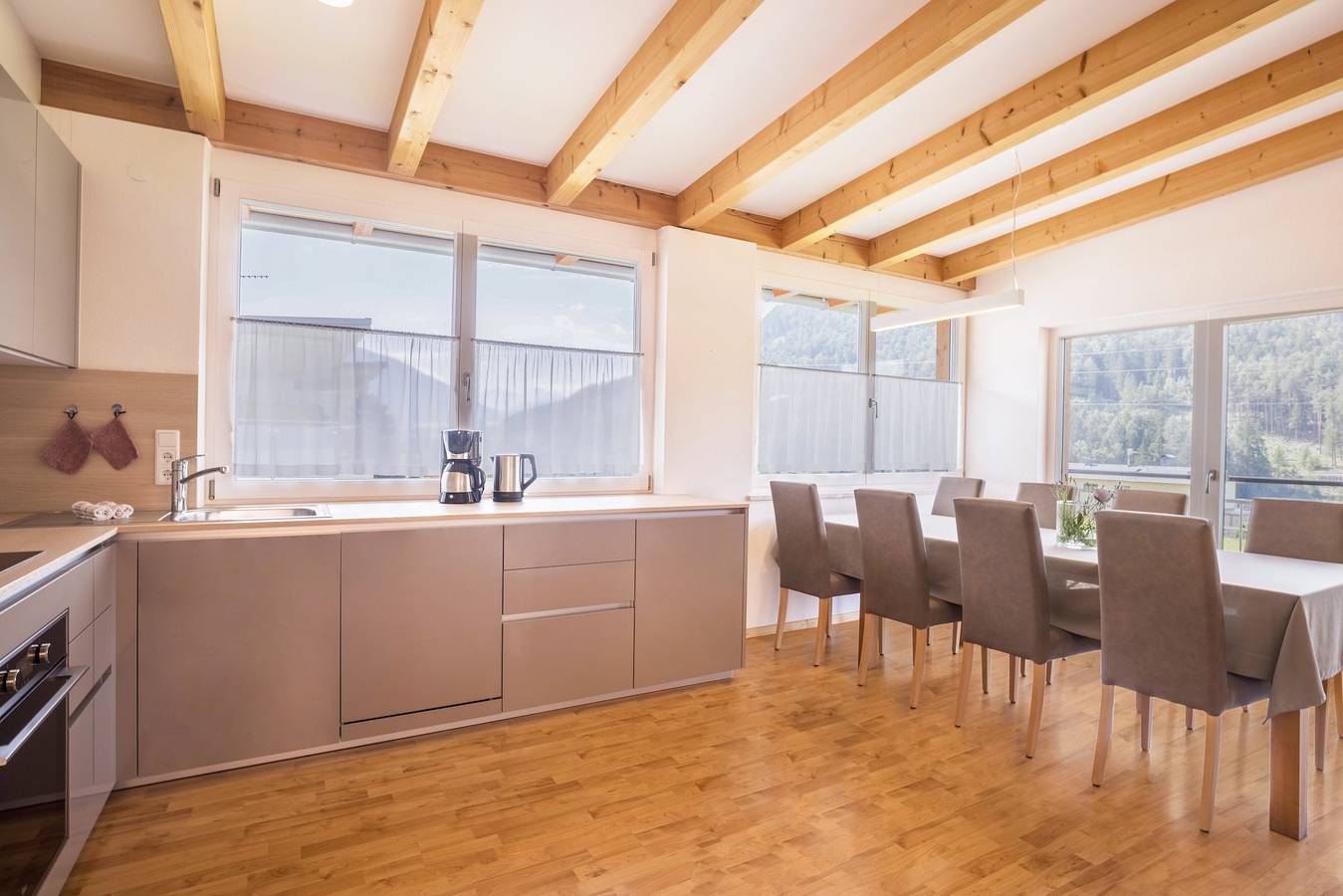 Entire apartment, Kronsun Glück Apartment 100 m² at Kronplatz Valley Station with 3 Separate Bedrooms in Percha, Kronplatz