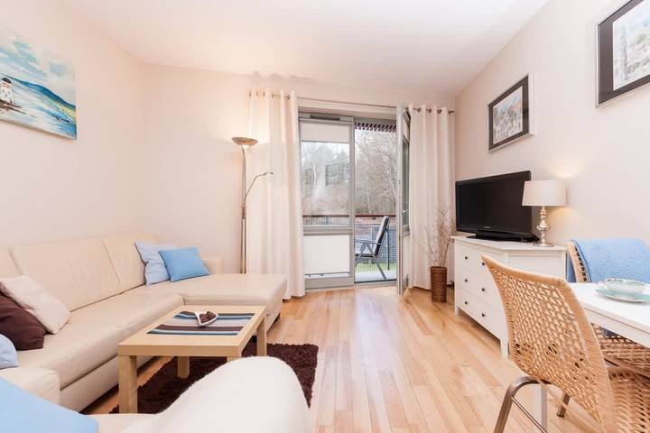 Studio für 2 Personen, mit Garten und Terrasse, mit Haustier in Swinemünde