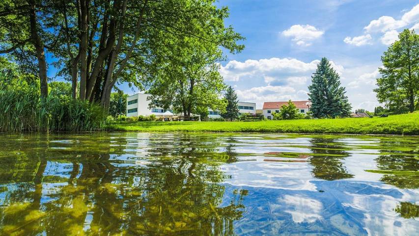 Hotel dla 2 osób, z sauna i widok oraz ogród i widok na jezioro, zwierzęta dozwolone w Płaskowyż Barnim