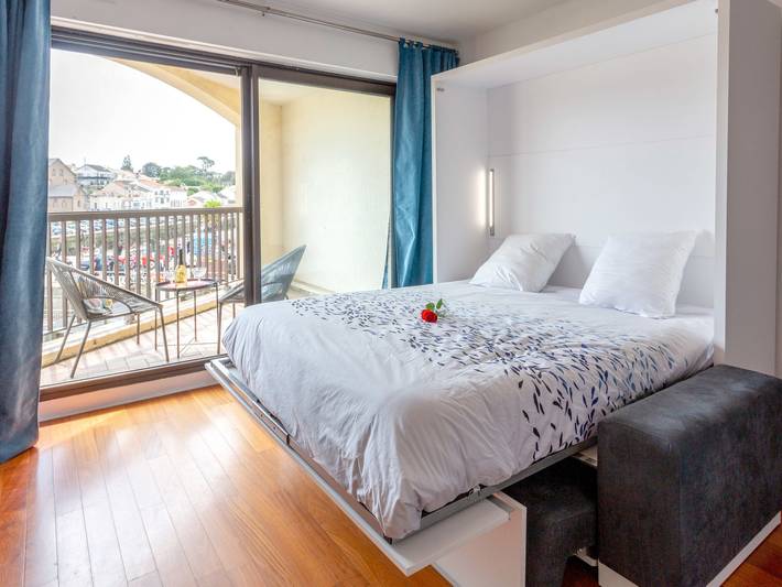 Gîte pour 4 personnes, avec balcon dans Gare De Pornic - 4