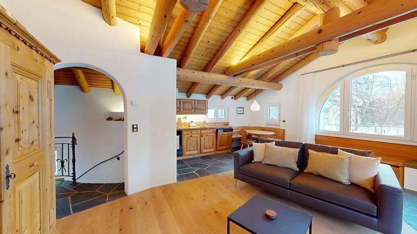 Ferienwohnung für 2 Personen, mit Balkon in Sils im Engadin/Segl - 3