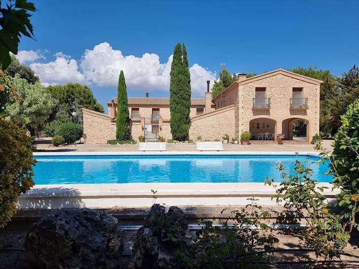 Casa rural para 19 personas, con Jardín y Piscina en Biar