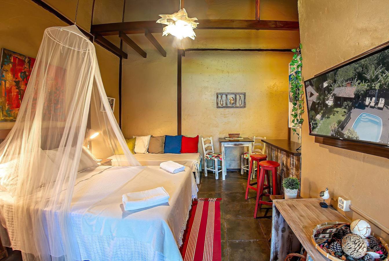 Entire studio, Loft Premium com Varanda - Pousada Rosa da Praia in Ibiraquera, Imbituba