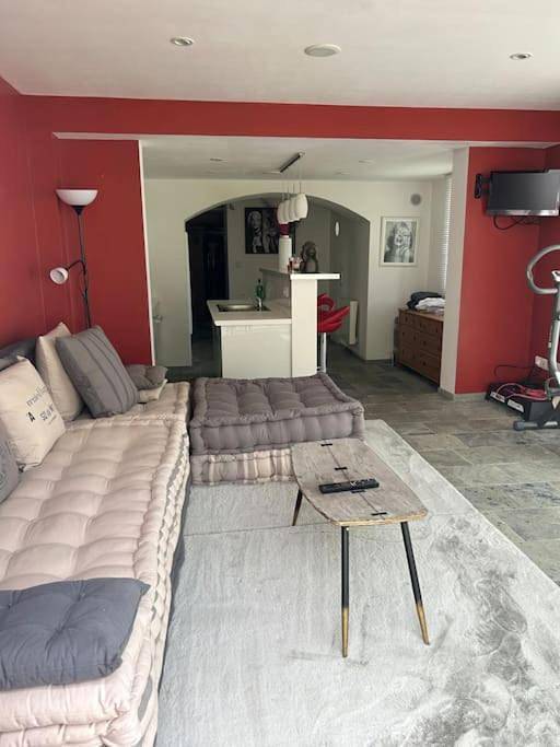 Location de vacances pour 10 personnes, avec jardin et piscine ainsi que terrasse et vue, animaux acceptés à Lamorlaye - 3