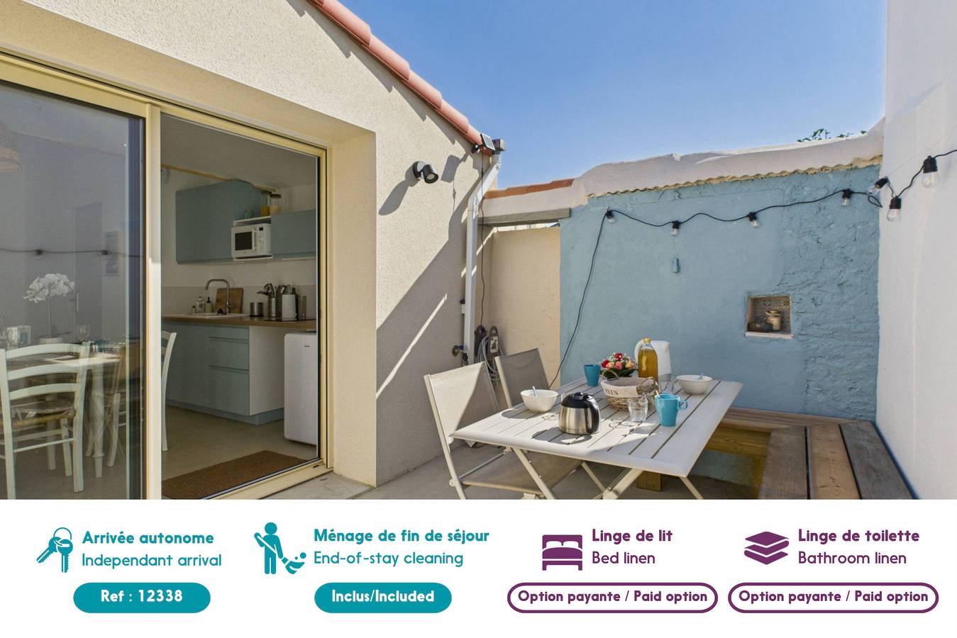 700 m  plage - Arago- Terrasse - Maison pour 4 in Les Sables-d'Olonne, Vandea