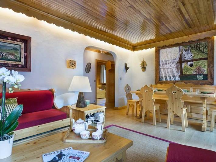 Chalet pour 6 personnes, avec balcon dans Courchevel 1850