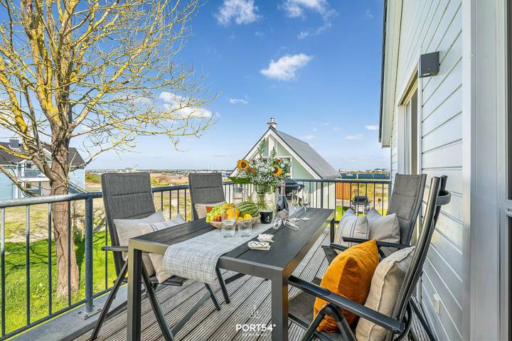 Ferienwohnung für 4 Personen, mit Ausblick und Balkon sowie Sauna - 1