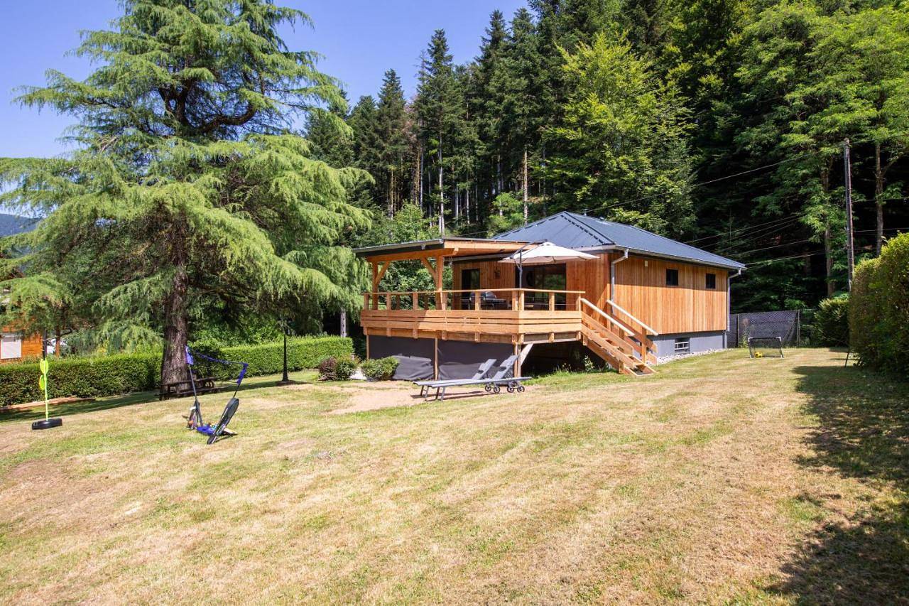 Chalet 'La Forêt Enchantée', nature, calme et jacuzzi au coeur de la Vallée in Parc naturel régional des Ballons des Vosges