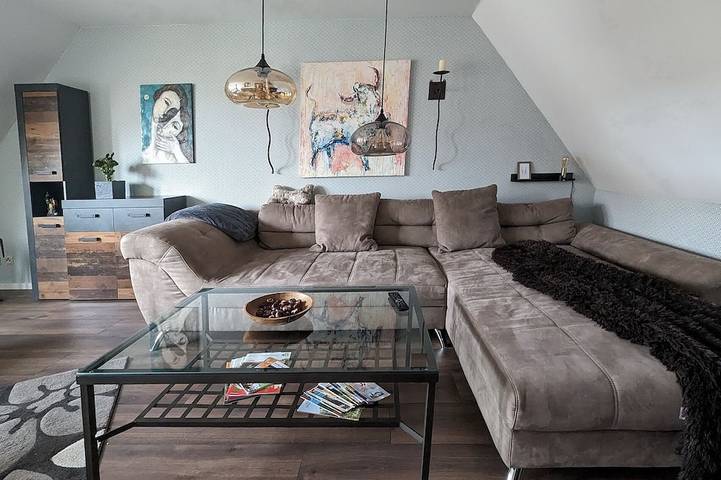 Ferienwohnung für 2 Personen, mit Garten und Sauna, mit Haustier