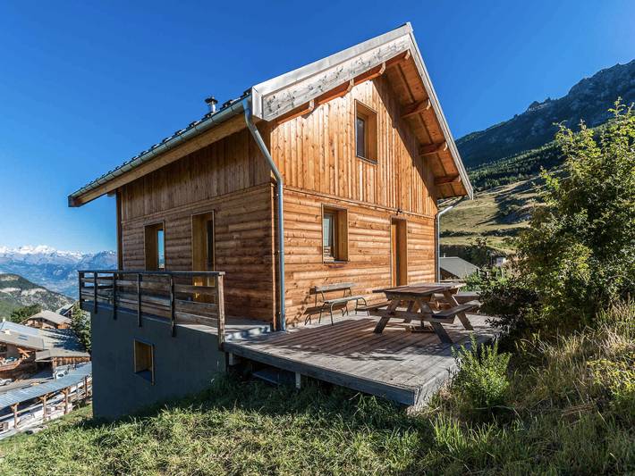 Gîte pour 10 personnes, avec Balcon dans Vars (station de ski)