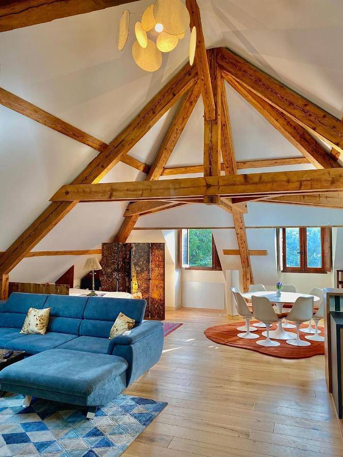 Gîte pour 6 personnes, avec vue et jardin, animaux acceptés à Saint-Alban-Leysse - 2
