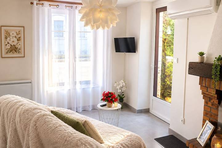 Ganze Wohnung, Apartment für 4 Personen im Herzen der mittelalterlichen Stadt in Mennetou-sur-Cher, Romorantin-Lanthenay und Umgebung