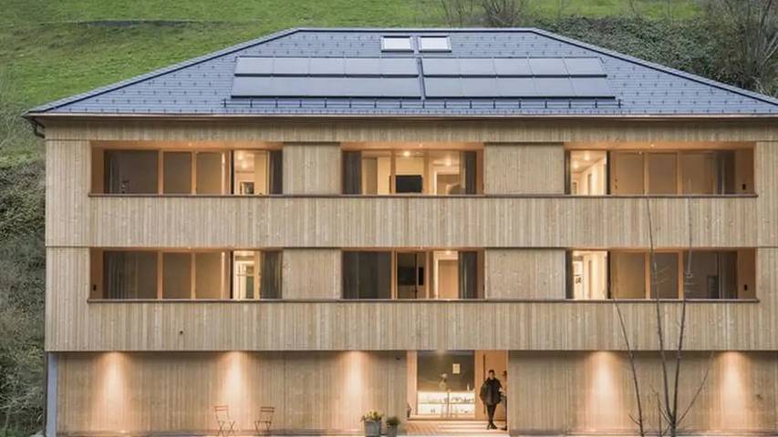 Gîte pour 4 personnes, avec balcon et sauna à Mellau