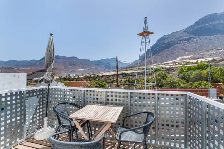 Apartamento para 4 personas, con balcón en La Aldea de San Nicolás