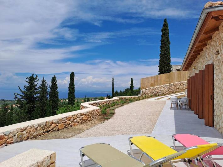 Villa für 5 Personen, mit Garten auf Lefkada