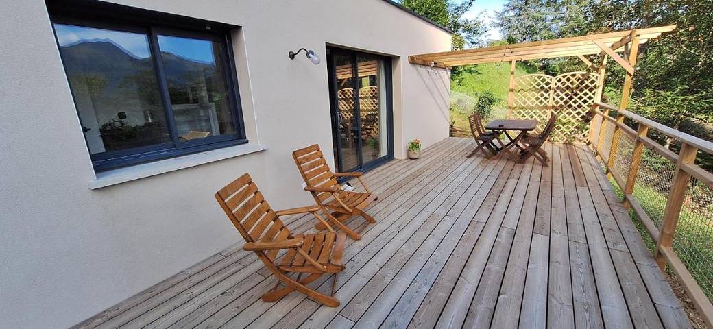 Location de vacances pour 4 personnes, avec vue et terrasse à Issor - 2