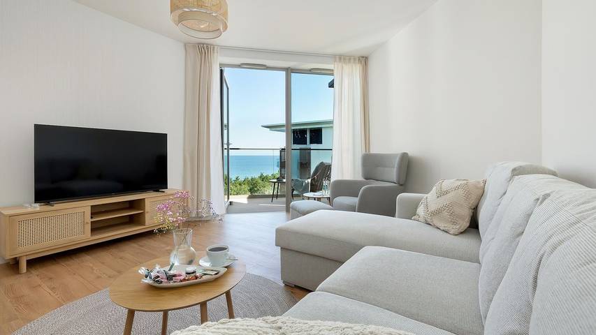 Ferienwohnung für 6 Personen, mit Pool und Balkon sowie Sauna und Whirlpool in Pobierowo - 2