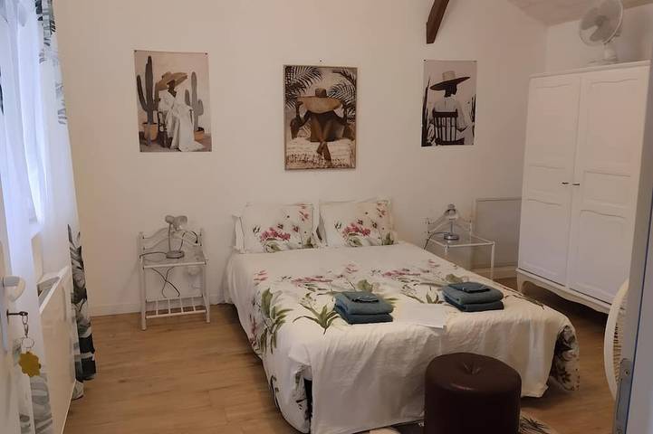 Chambre d’hôte pour 2 personnes, avec jardin à Maubourguet