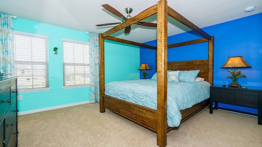 Maison de vacances pour 16 personnes, avec jacuzzi ainsi que piscine et jardin dans Floride