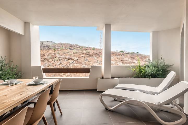 Maison de vacances pour 2 personnes, avec bassin pour enfant et terrasse à Tenerife