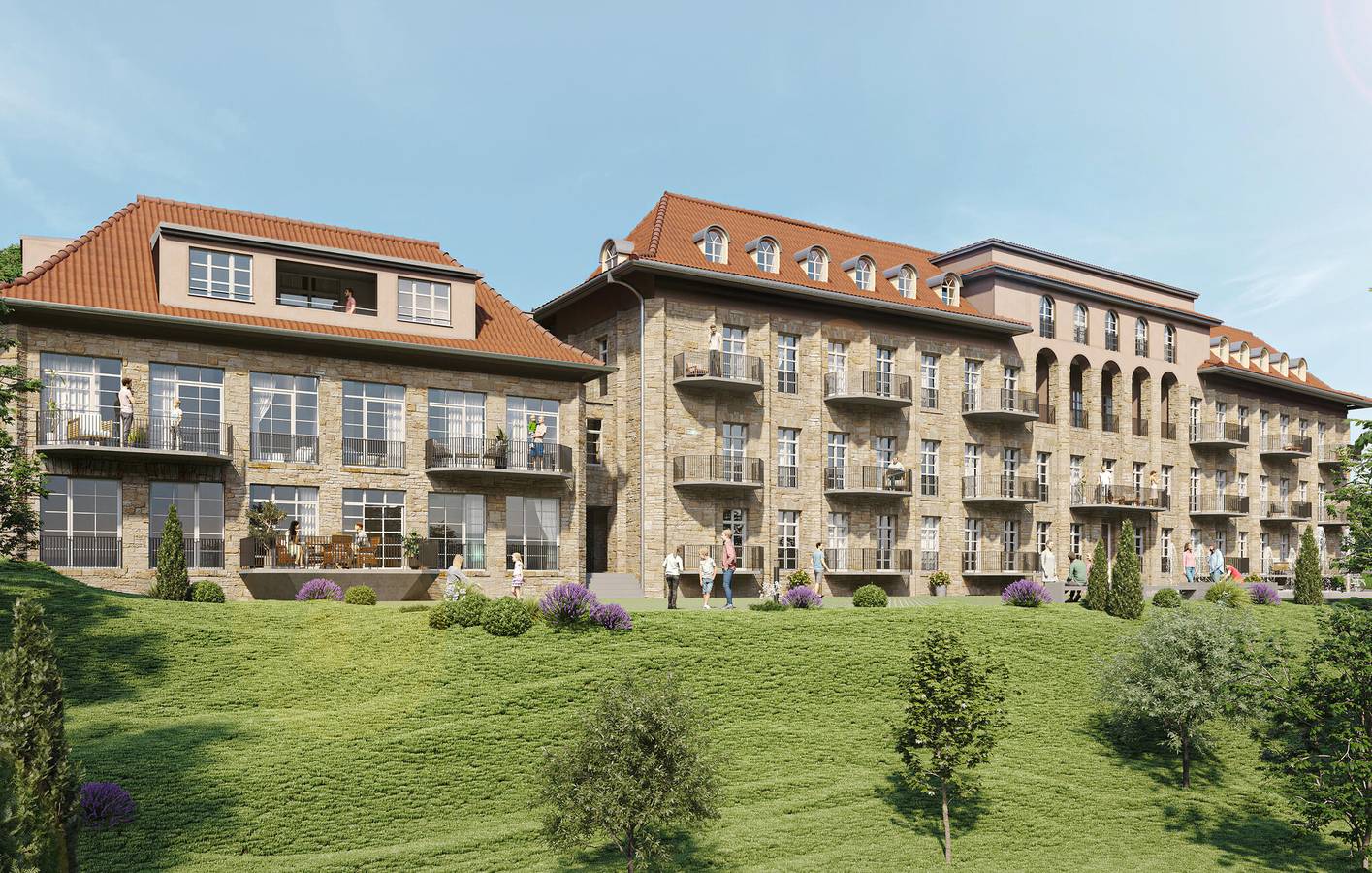 Ganze Ferienwohnung, Gemütliche Wohnung mit Terrasse und Küche in der Nähe von Döner House in Bad Frankenhausen, Region Kyffhäuser