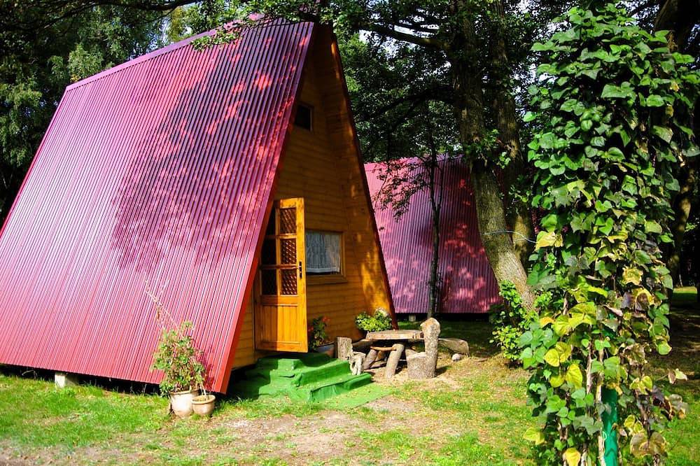 Hütte in Łazy nahe Ostsee und Jamno-See in Granica Łazy, Powiat Koszaliński