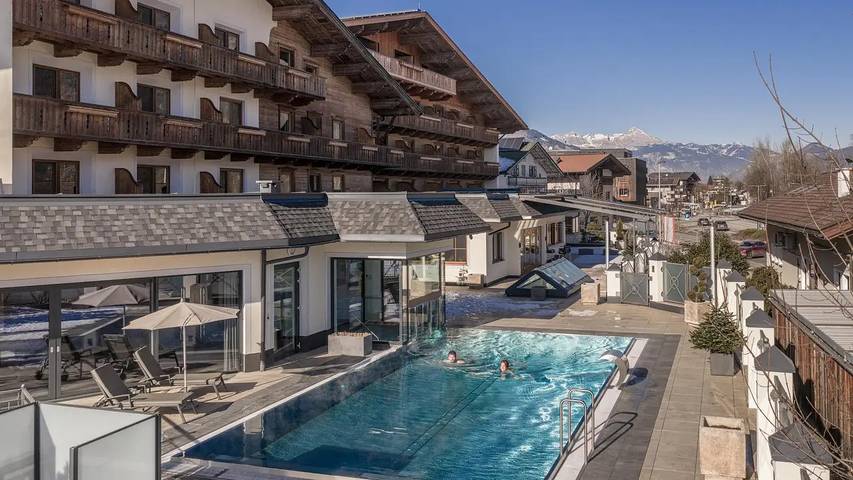 Appartement de vacances pour 7 personnes, avec sauna et terrasse ainsi que piscine et jacuzzi - 1