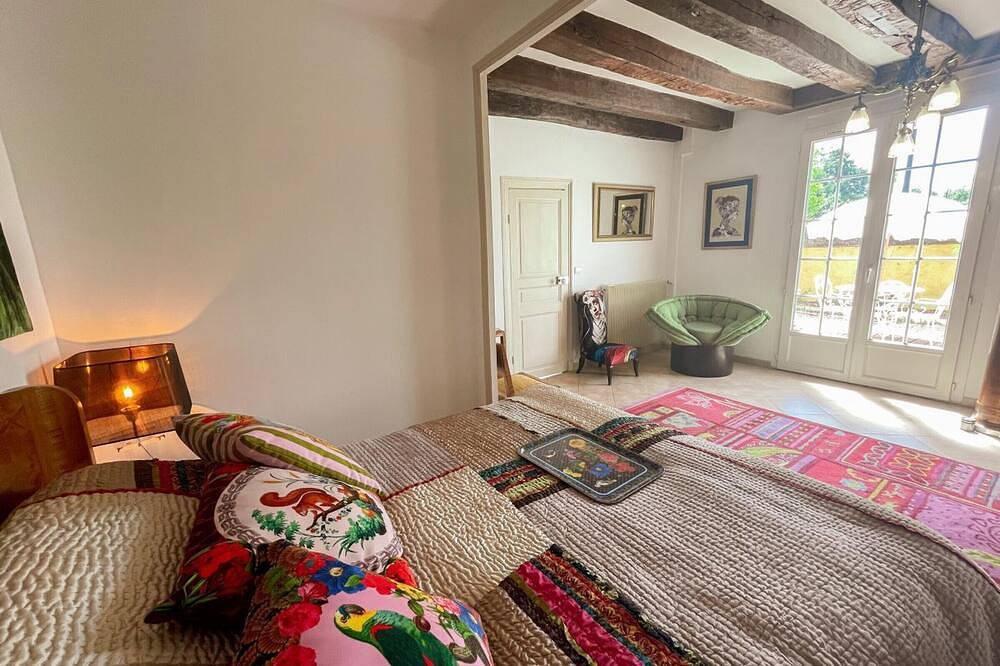 Gîte in Touraine, Haustiere Ok - 4 Pers. in Rochecorbon, Tours und Umgebung